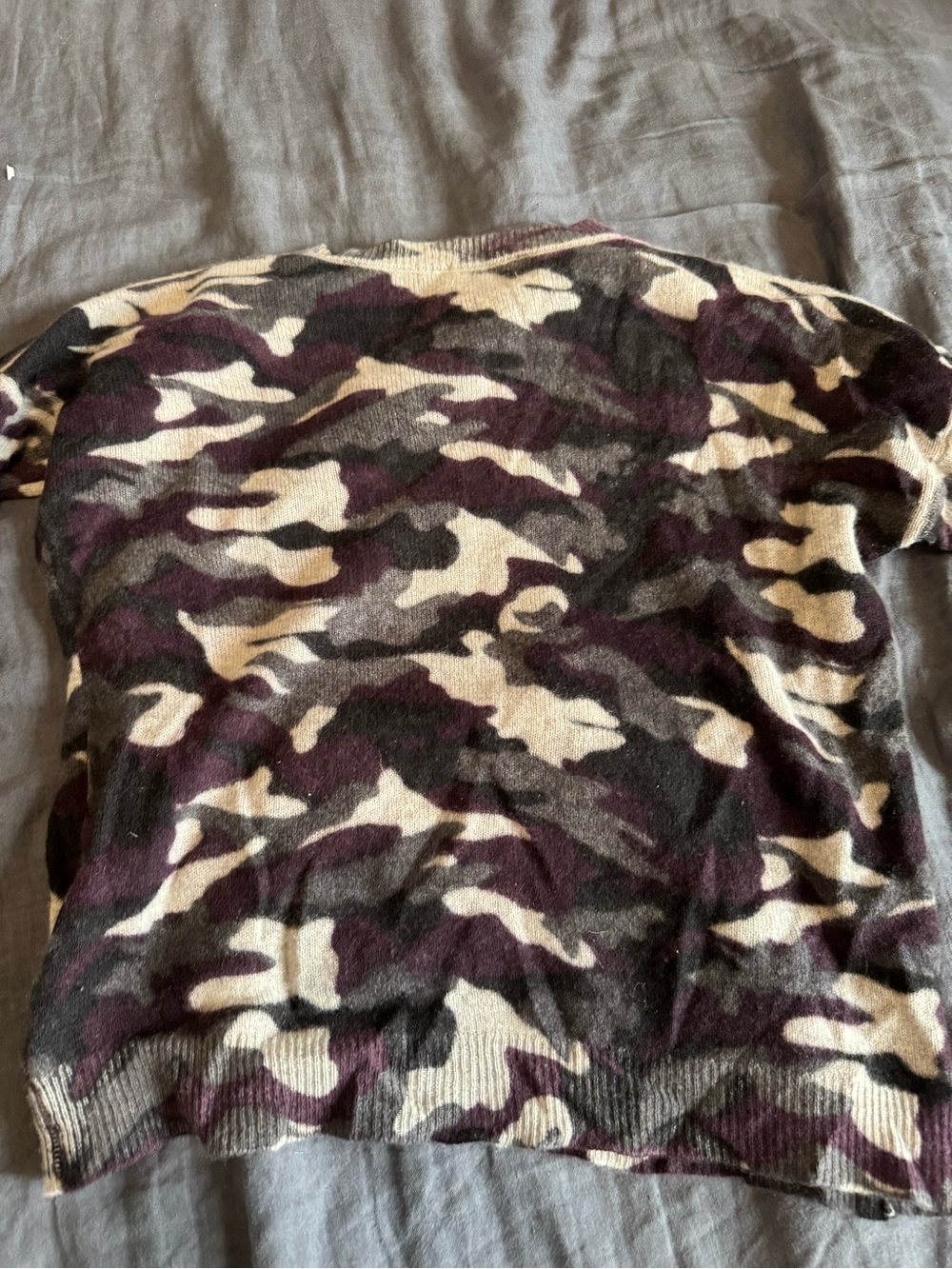 Cashmere camo sweater - Picture 4 of 7